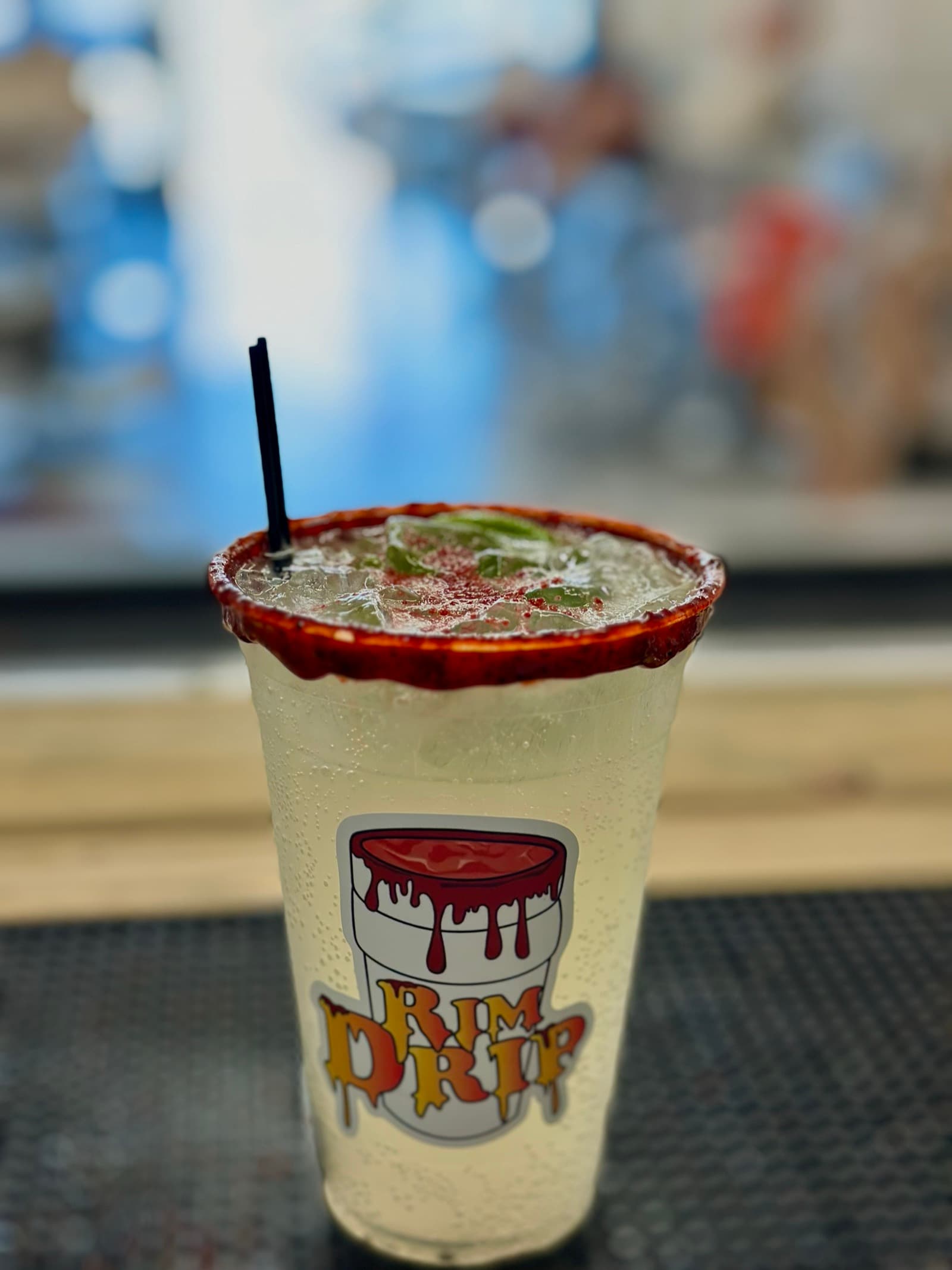 Clean Rim Drip chamoy cup studio shot