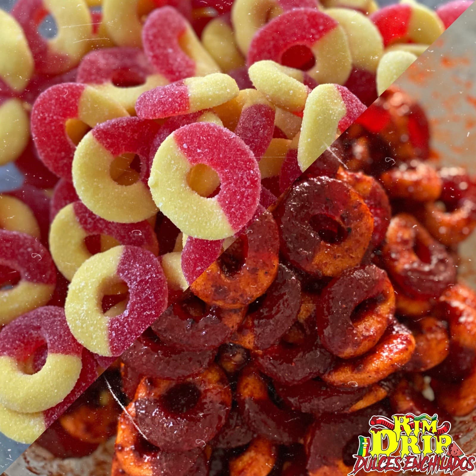 White Claw with chamoy rim dip — Rimdrip product shot